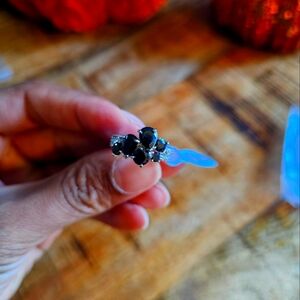 Bomb Party Black Onyx Ring Size 6